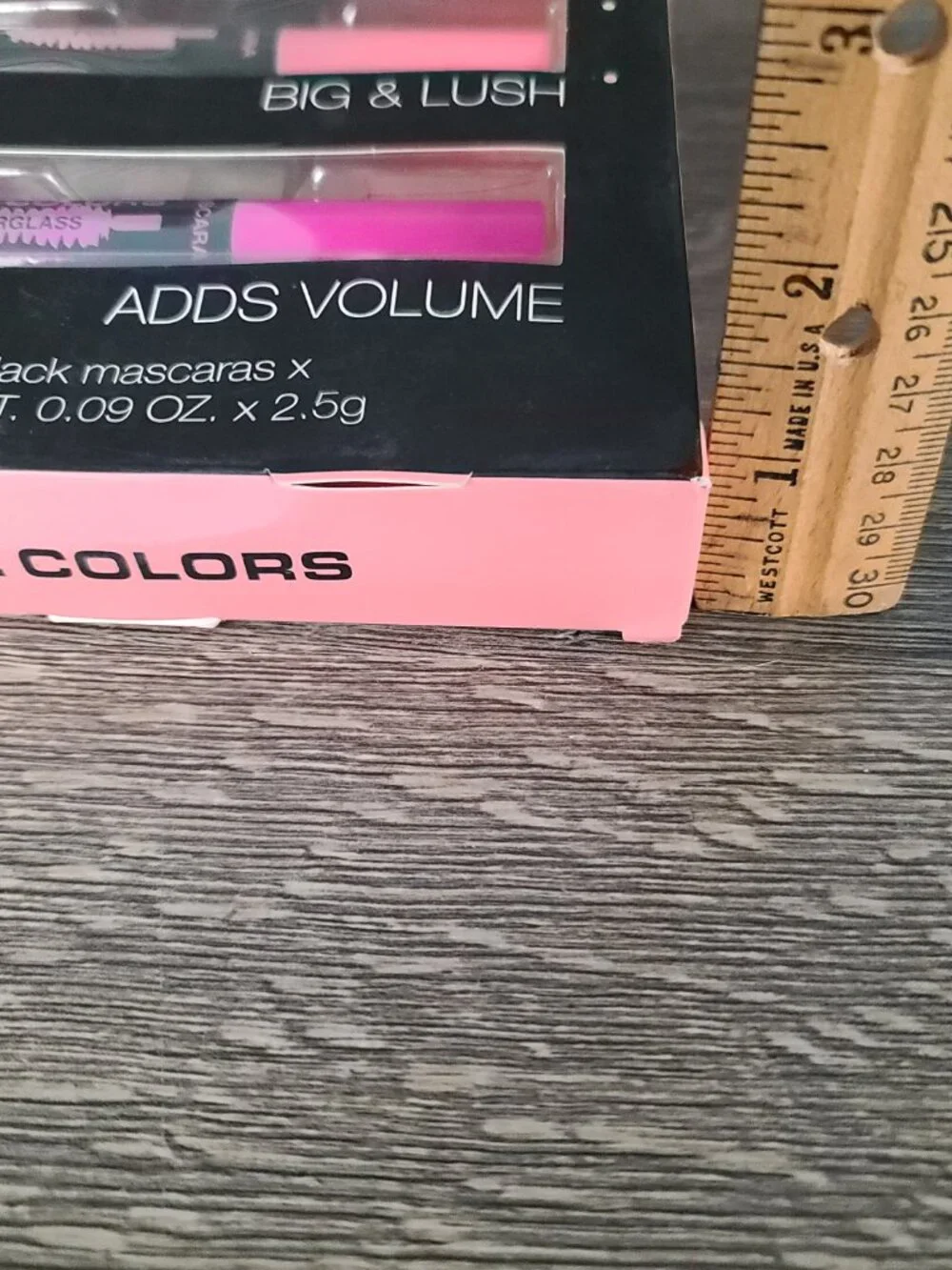 New L.A. COLORS Black Mascara Mix 4 Piece Set